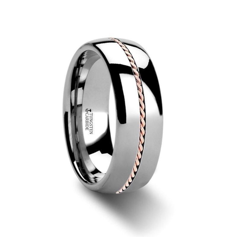 ROSSMOOR 14K Rose Gold Braided Inlay