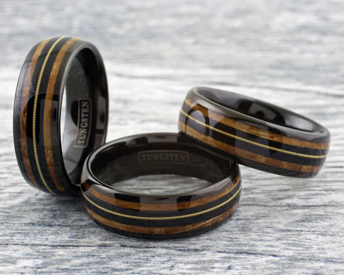 Whiskey Barrel Rings – RingMen Jewelry