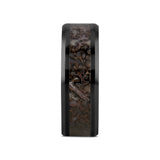 SILURIAN Dinosaur Bone Inlaid Black Ceramic