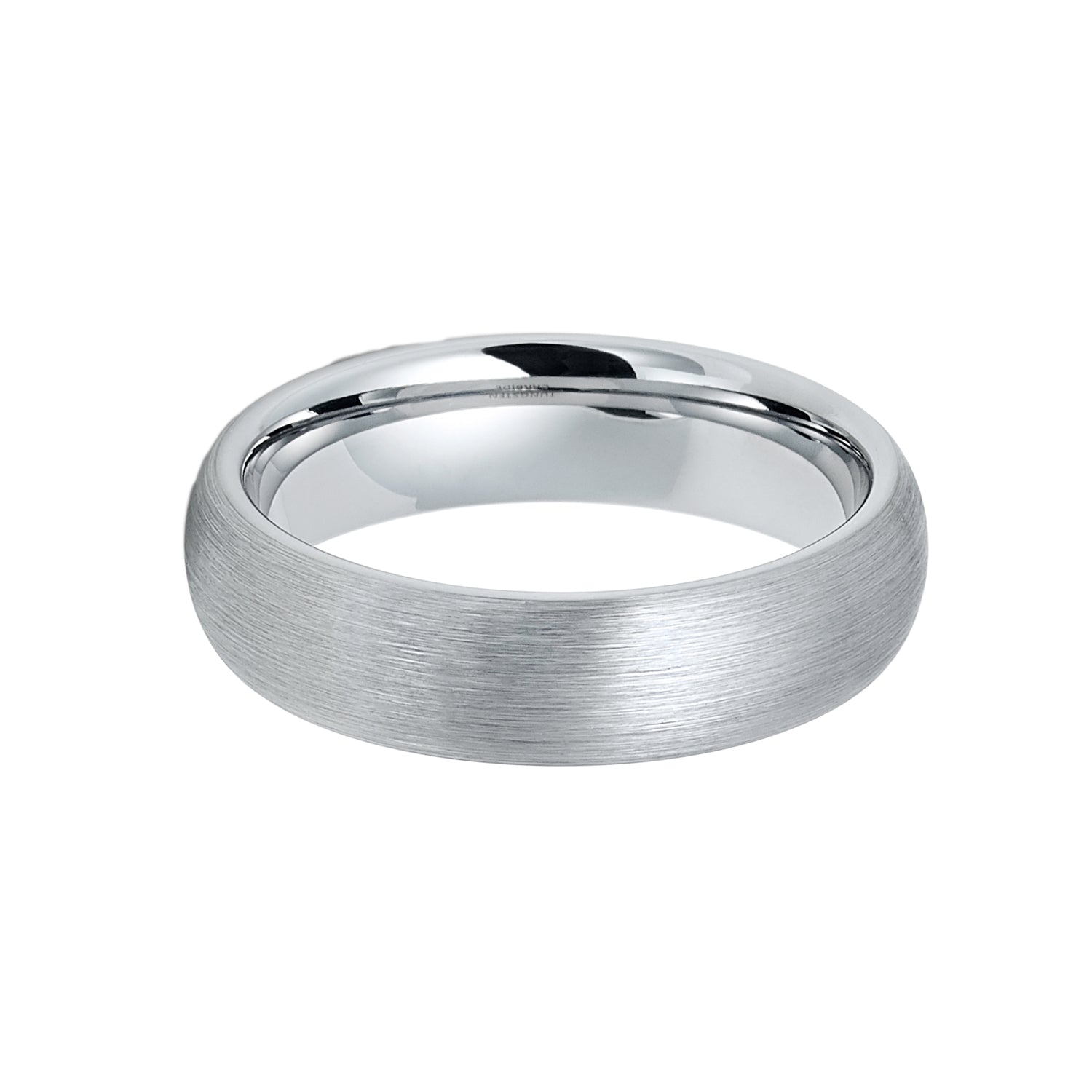 Tungsten Polished Finish Domed Ring newest Wedding Band