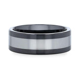 HUSKEY Ceramic ring with Tungsten Inlay