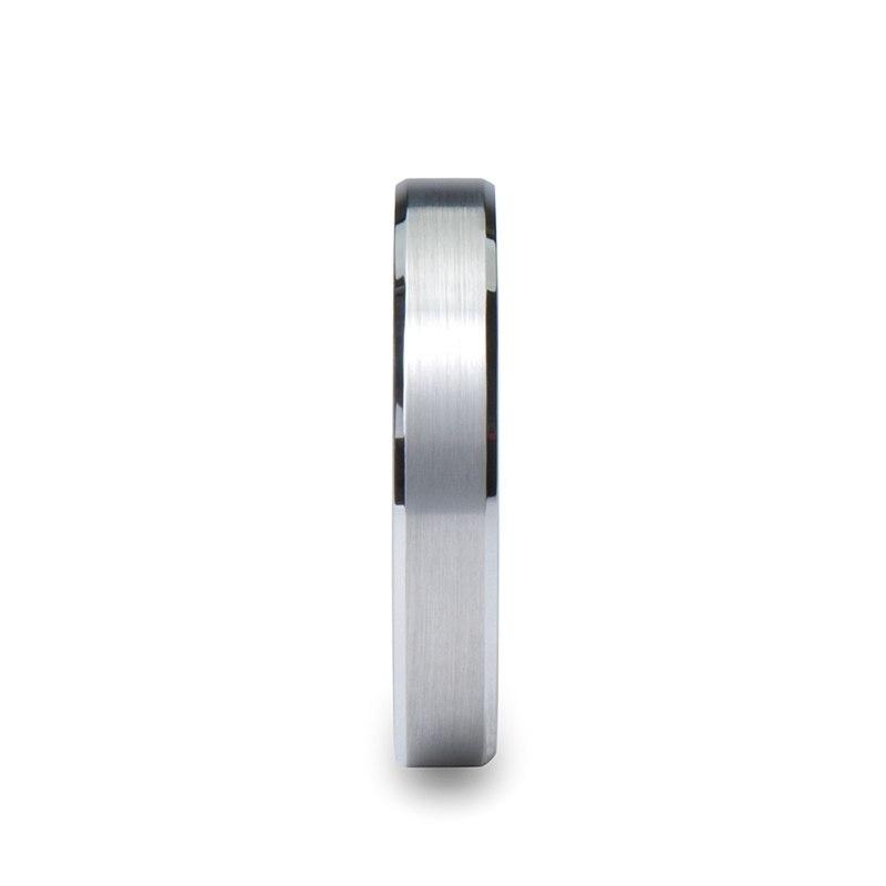 Silver Tungsten Carbide Wedding Band- 4mm,6mm,8mm