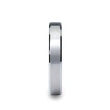 Silver Tungsten Carbide Wedding Band- 4mm,6mm,8mm